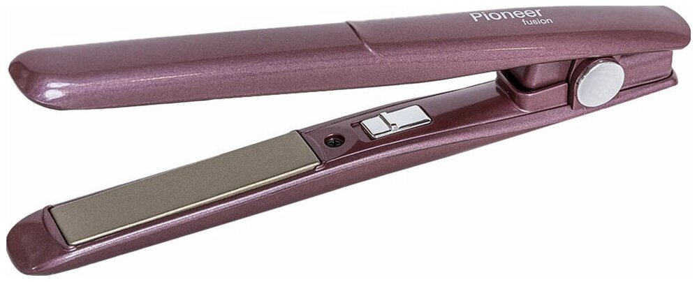Стайлер для выпрямления волос HS-1014R Pioneer с USB, индикацией питания и керамическими пластинами 60х13 мм, 12 Вт