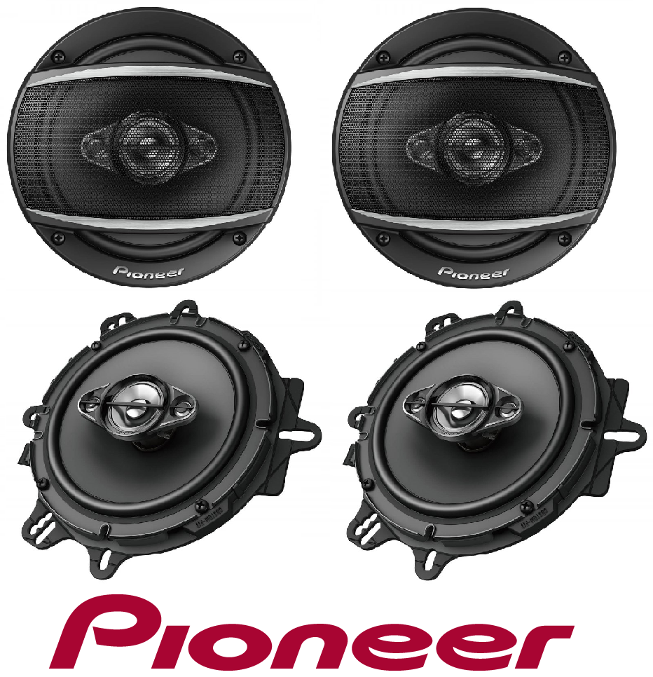 Pioneer 6-1/2'' 4-Way 350 Watt Coaxial Car Audio Speakers TS-A1680F (4 SPEAKERS)