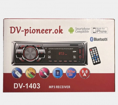 Магнитола Pioneer DV-1403/ для авто/ Автомагнитола/ магнитофон автомобильный / магнитофон/ Автомагнитола разъем deh p88rs