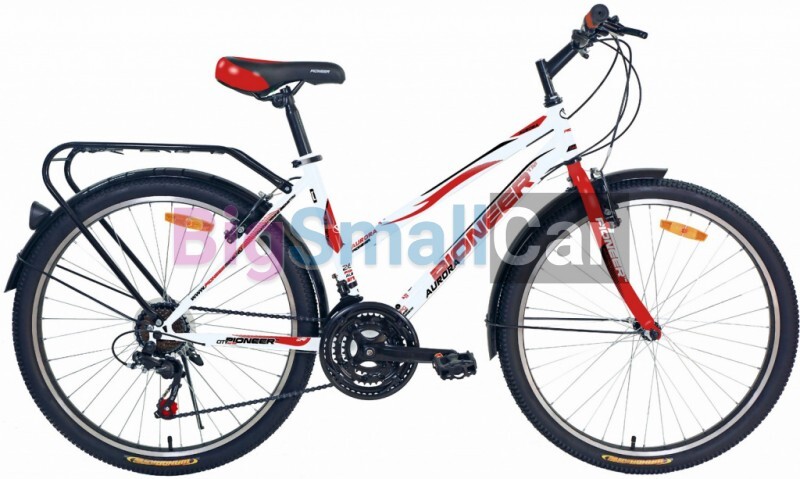 Велосипед Pioneer Champion 20»/13» черный-red-silver