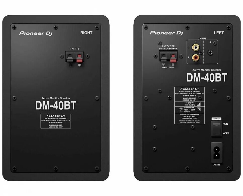 Акустическая система Pioneer DJ DM-40, черный полочная s 2ex