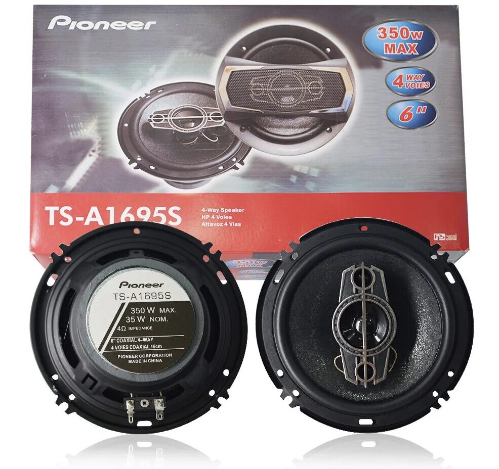 Pioneer 6-дюймовый TS1695S автомобиль изменение коаксиальный Динамик автомобильного аудио Системы весь тон труба